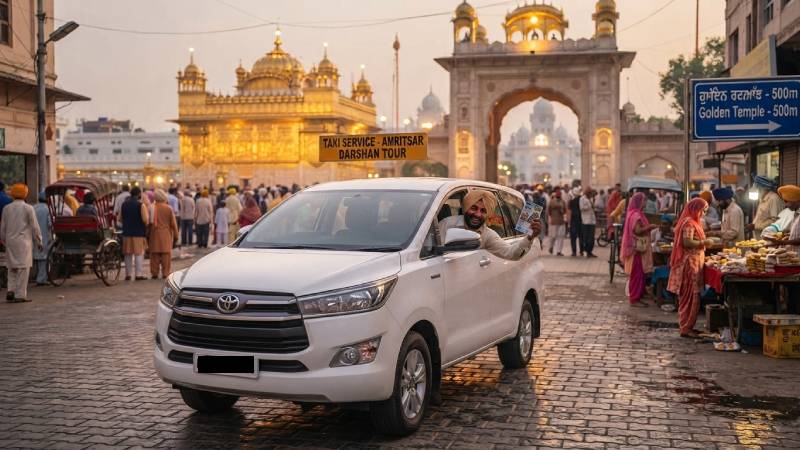 Why Booking a Taxi in Amritsar is the Smartest Way to Explore Punjab